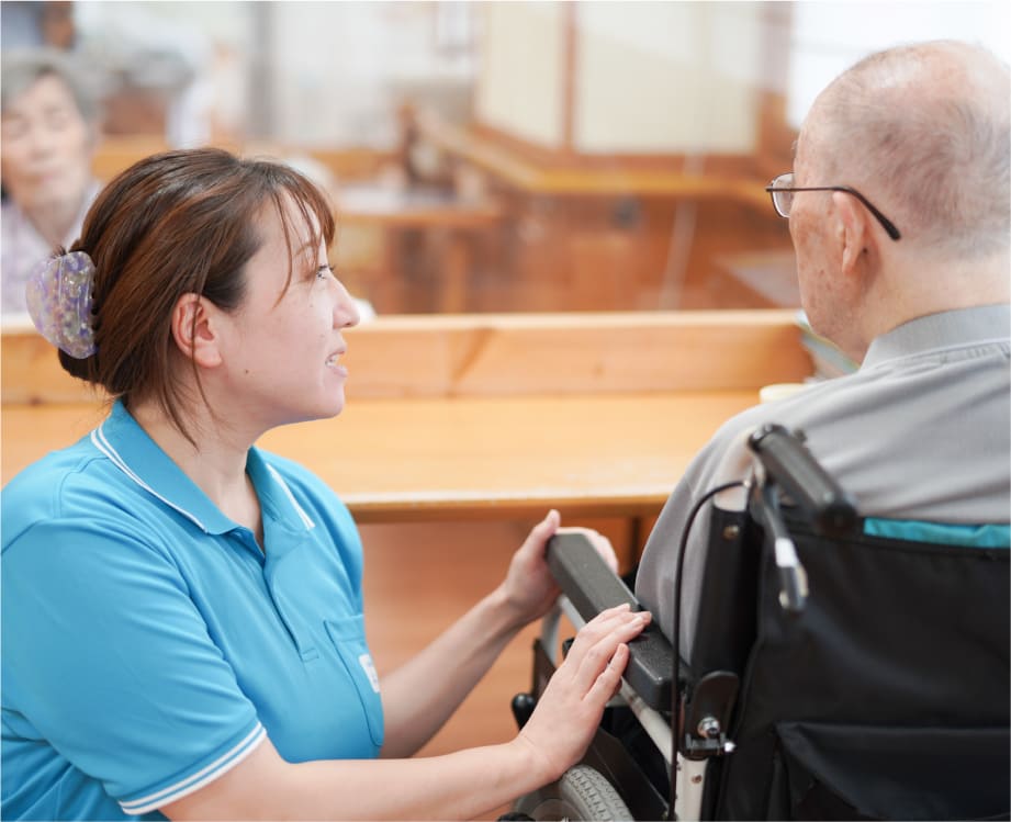 仕事中の吉田さん