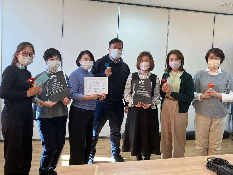 ハンドベル（表彰式）